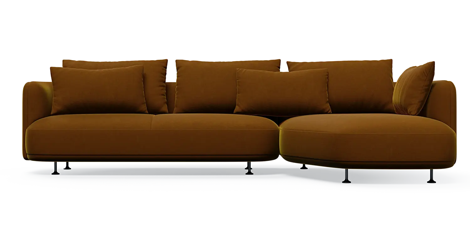 Nest 3-Sitzer mit Chaiselongue