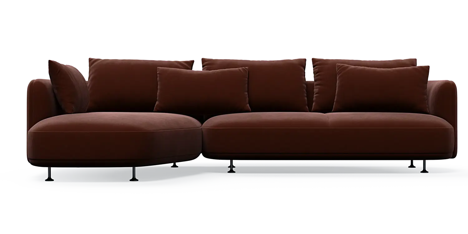 Nest 3-Sitzer mit Chaiselongue