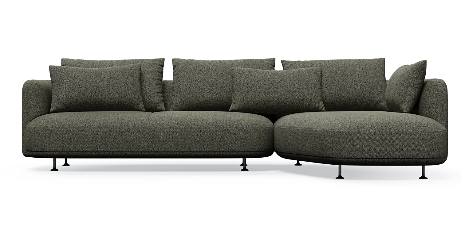 Nest 3-Sitzer mit Chaiselongue