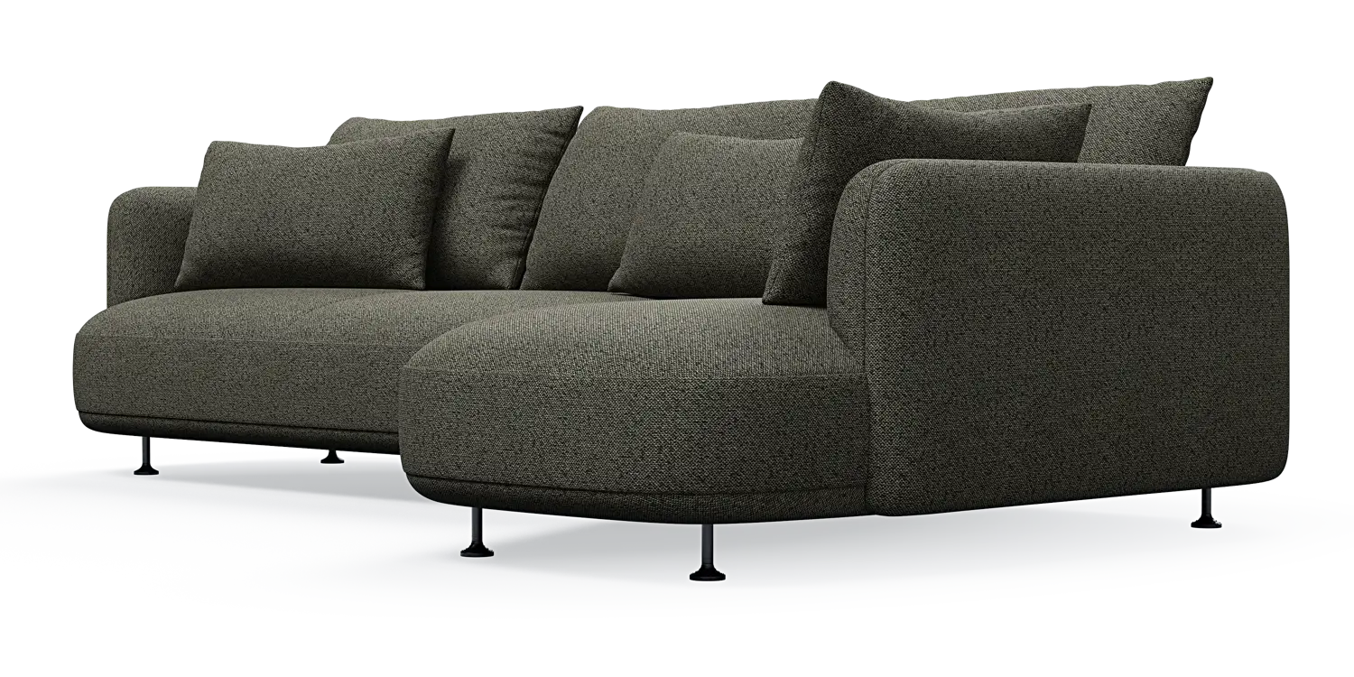 Nest 3-Sitzer mit Chaiselongue