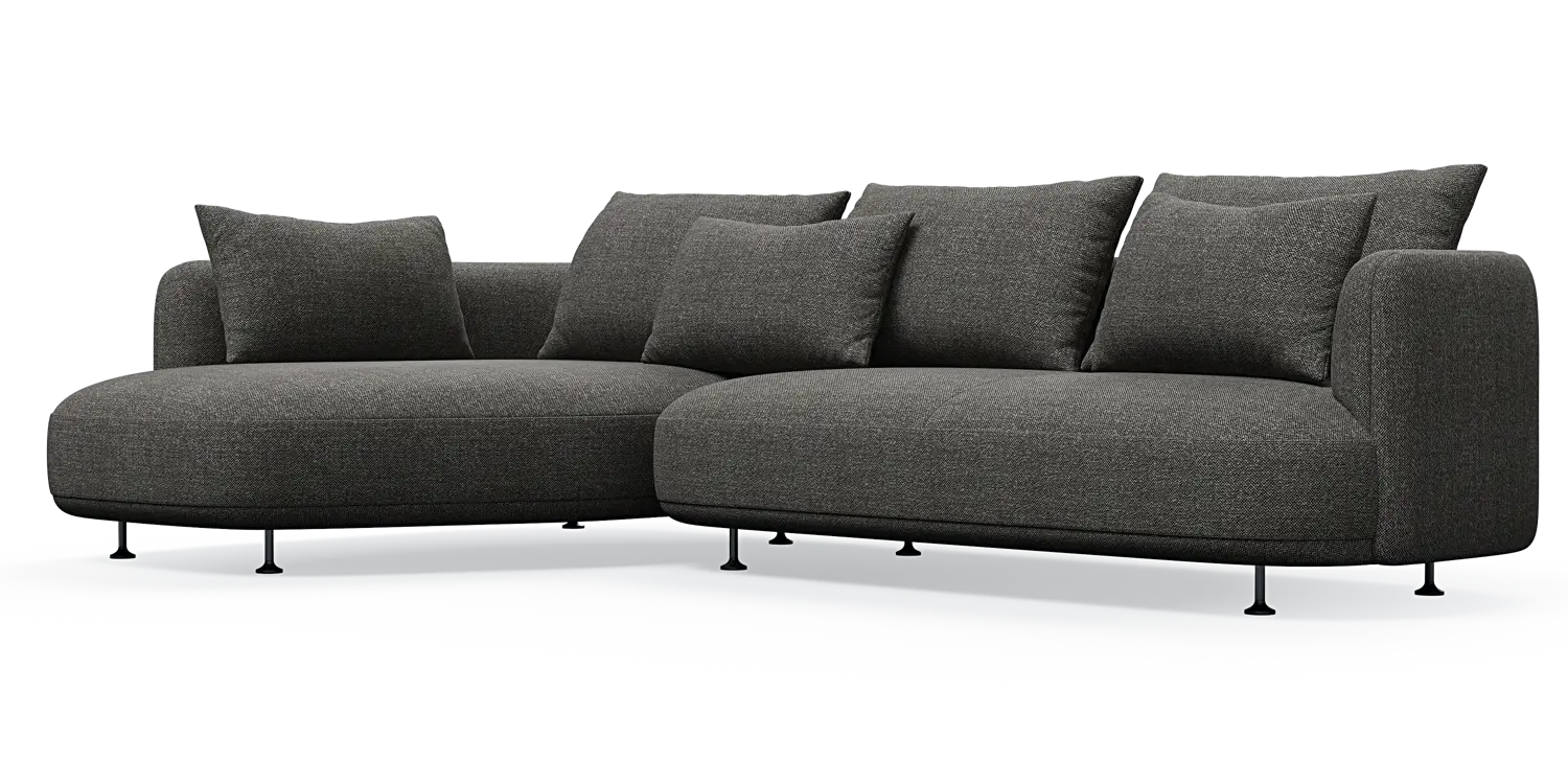 Nest 3-Sitzer mit Chaiselongue