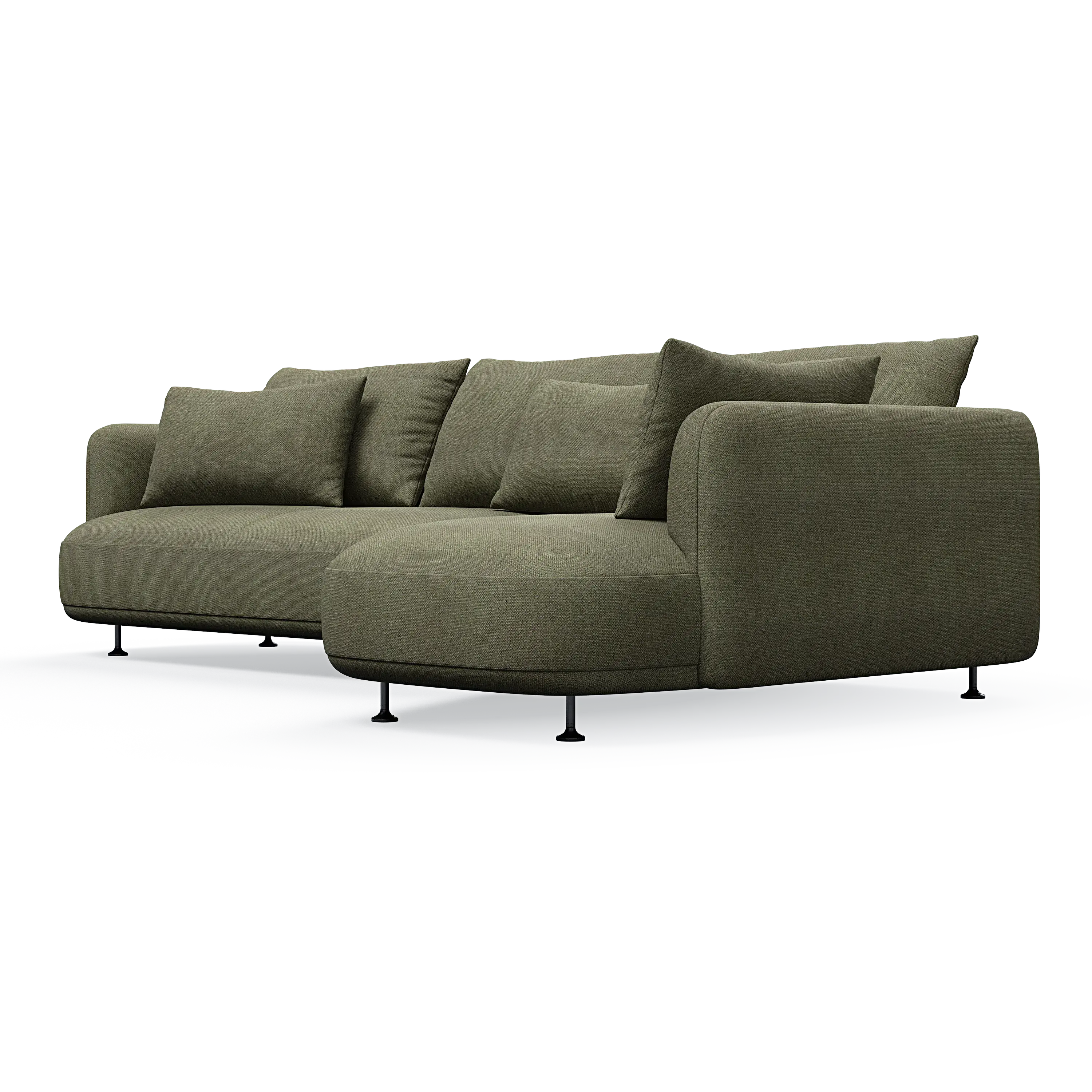 Nest 3-Sitzer mit Chaiselongue