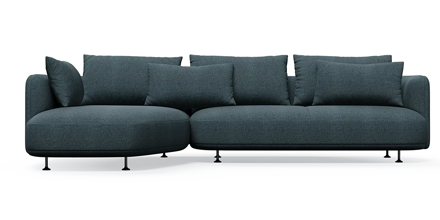 Nest 3-Sitzer mit Chaiselongue