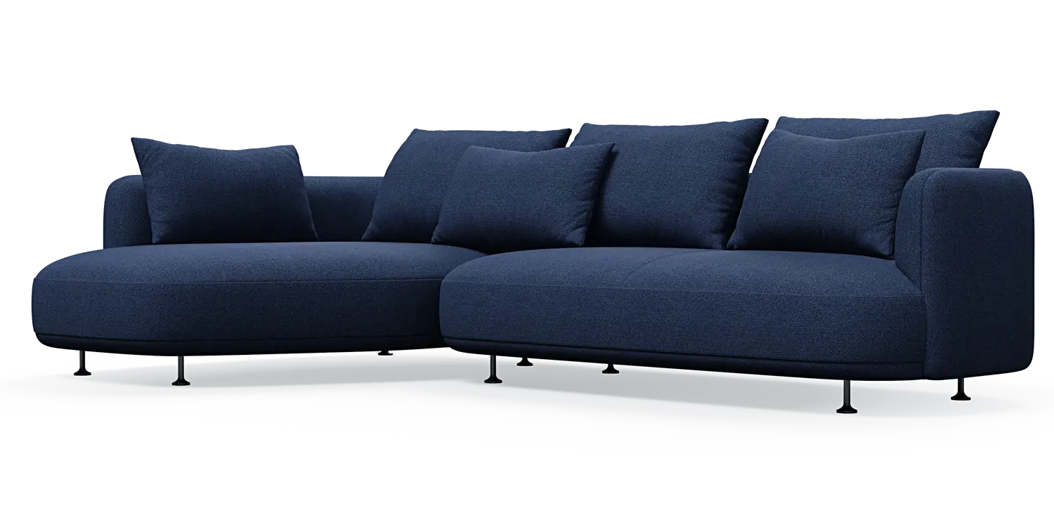 Nest 3-Sitzer mit Chaiselongue