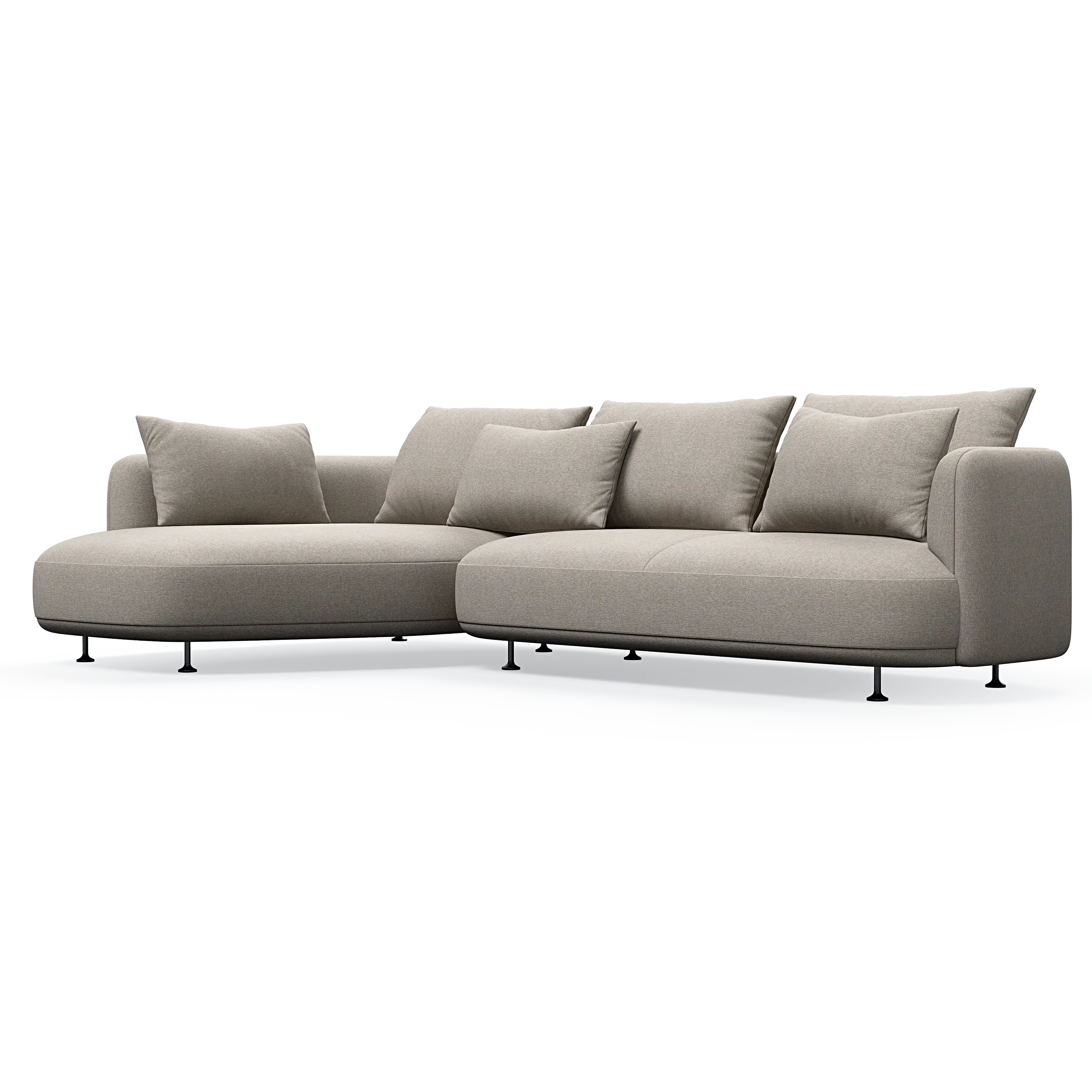 Nest 3-Sitzer mit Chaiselongue