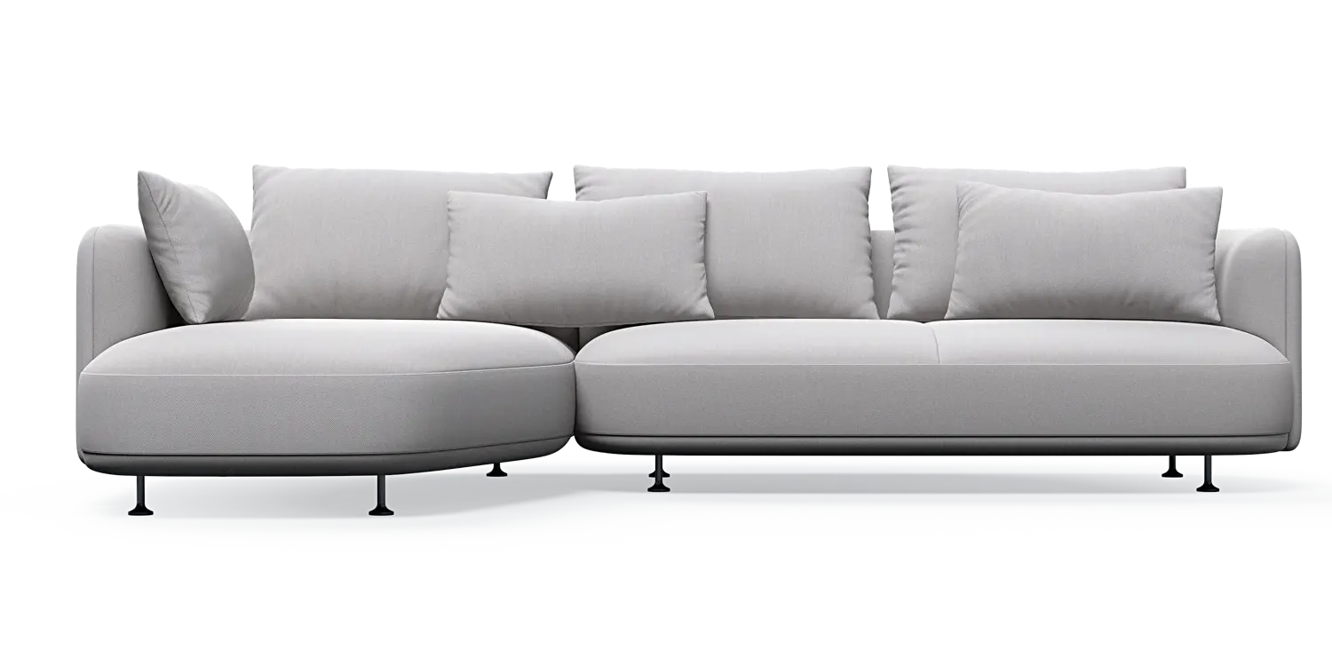 Nest 3-Sitzer mit Chaiselongue