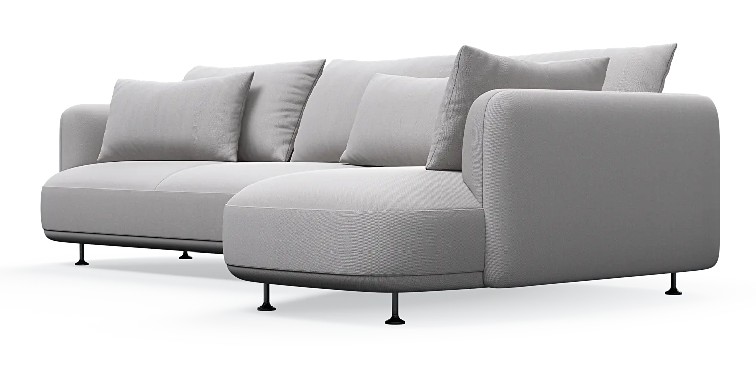 Nest 3-Sitzer mit Chaiselongue