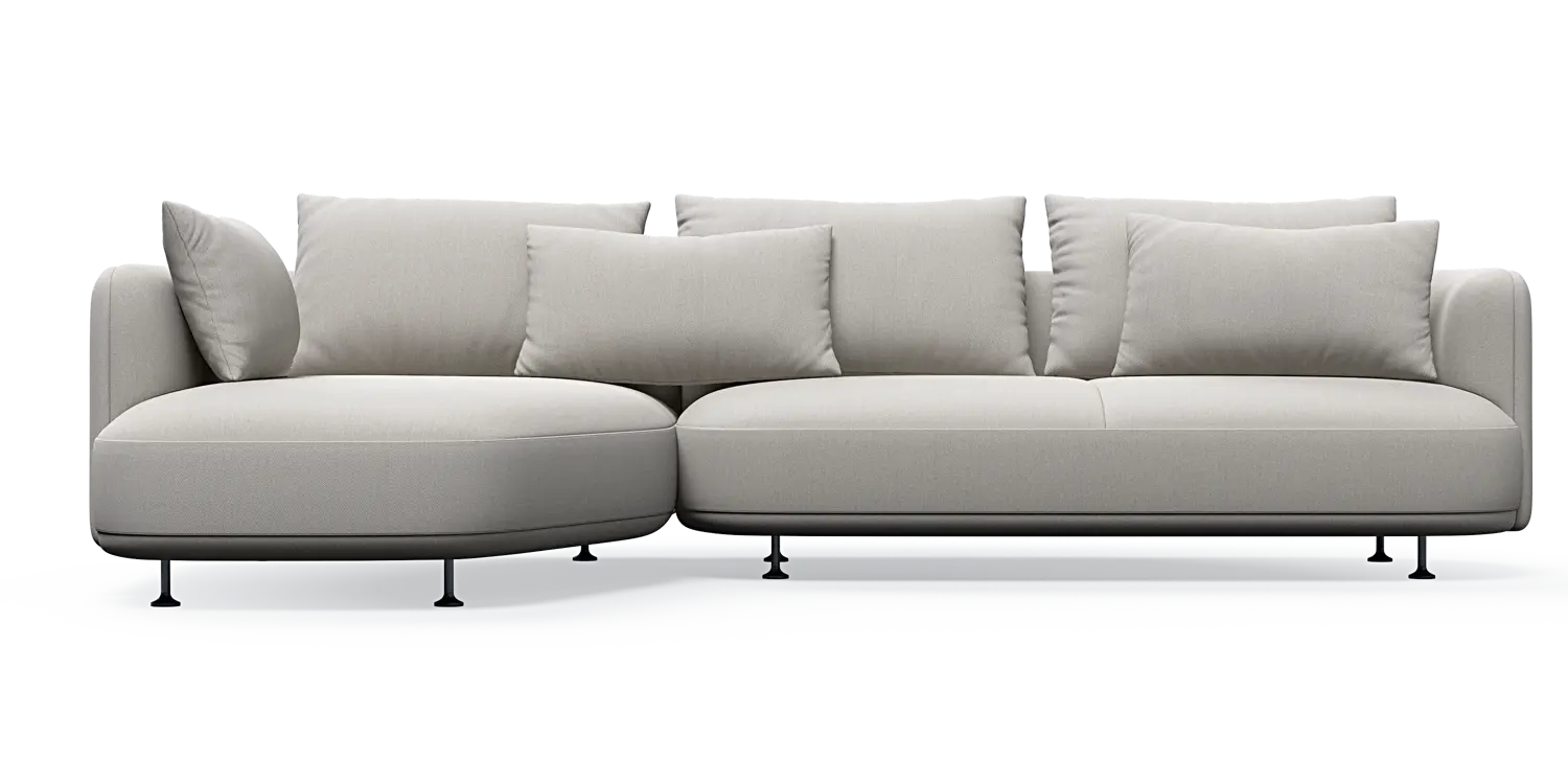 Nest 3-Sitzer mit Chaiselongue