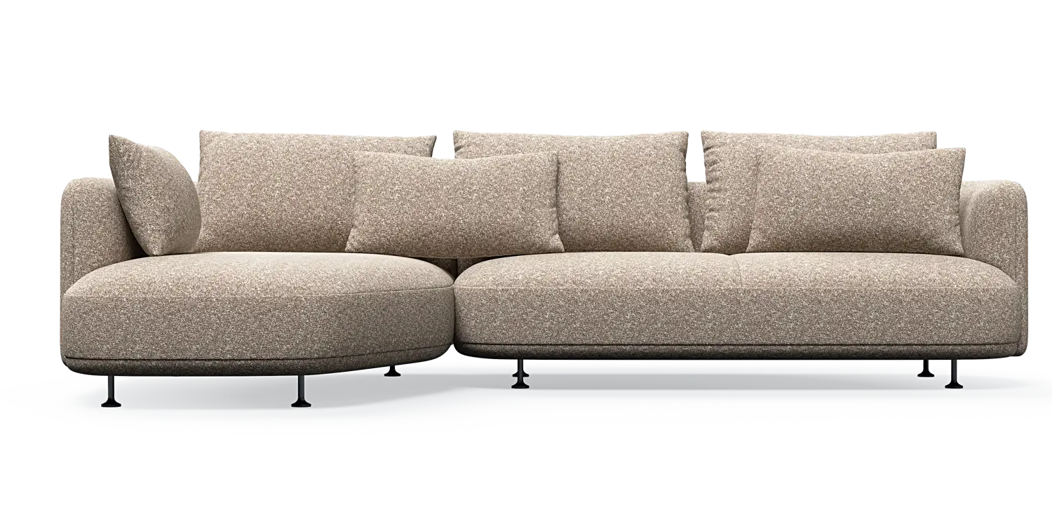 Nest 3-Sitzer mit Chaiselongue