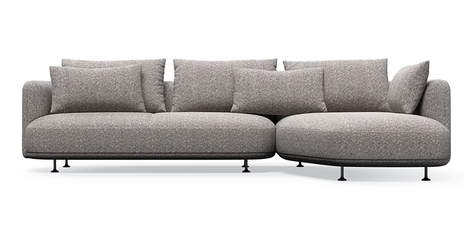 Nest 3-Sitzer mit Chaiselongue