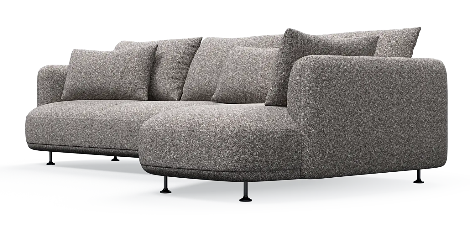 Nest 3-Sitzer mit Chaiselongue