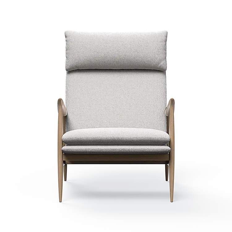 Oak Sessel mit Nackenstütze