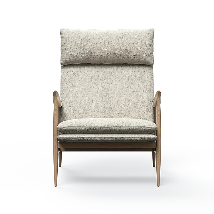 Oak Sessel mit Nackenstütze