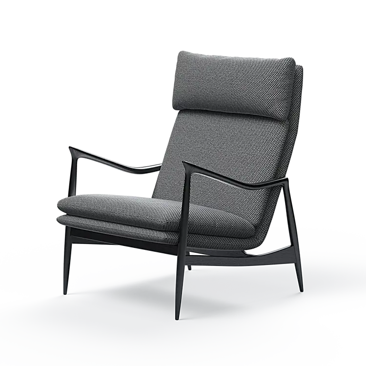 Oak Sessel mit Nackenstütze