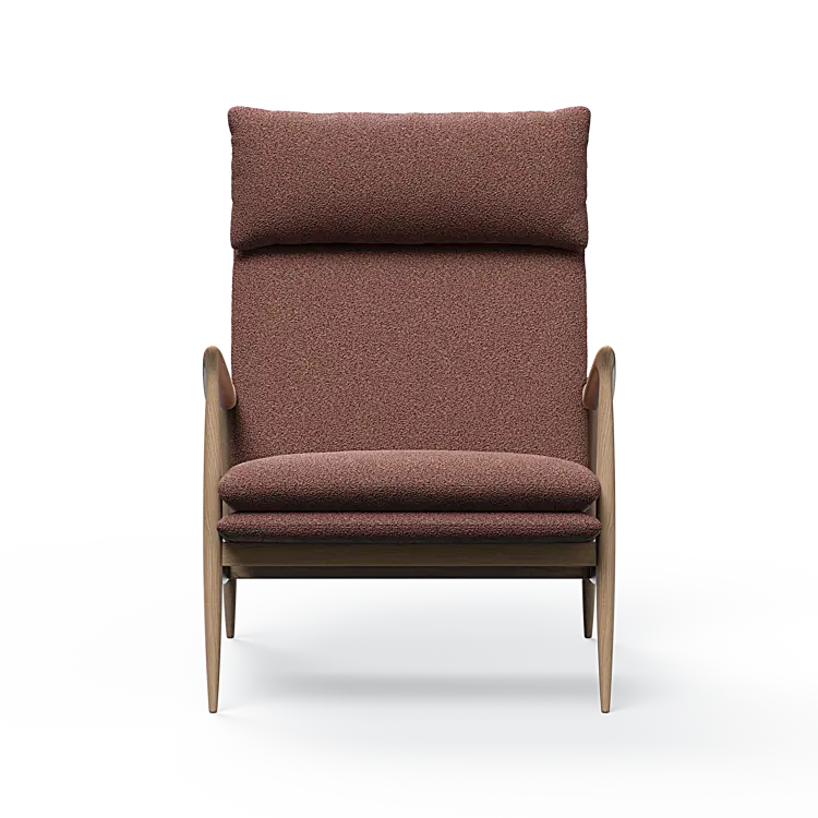 Oak Sessel mit Nackenstütze