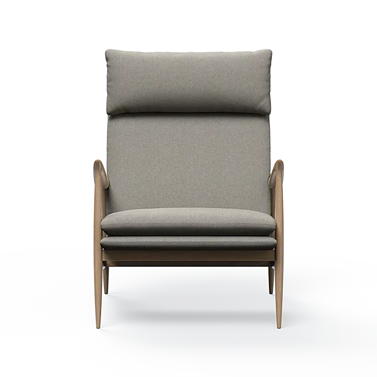 Oak Sessel mit Nackenstütze