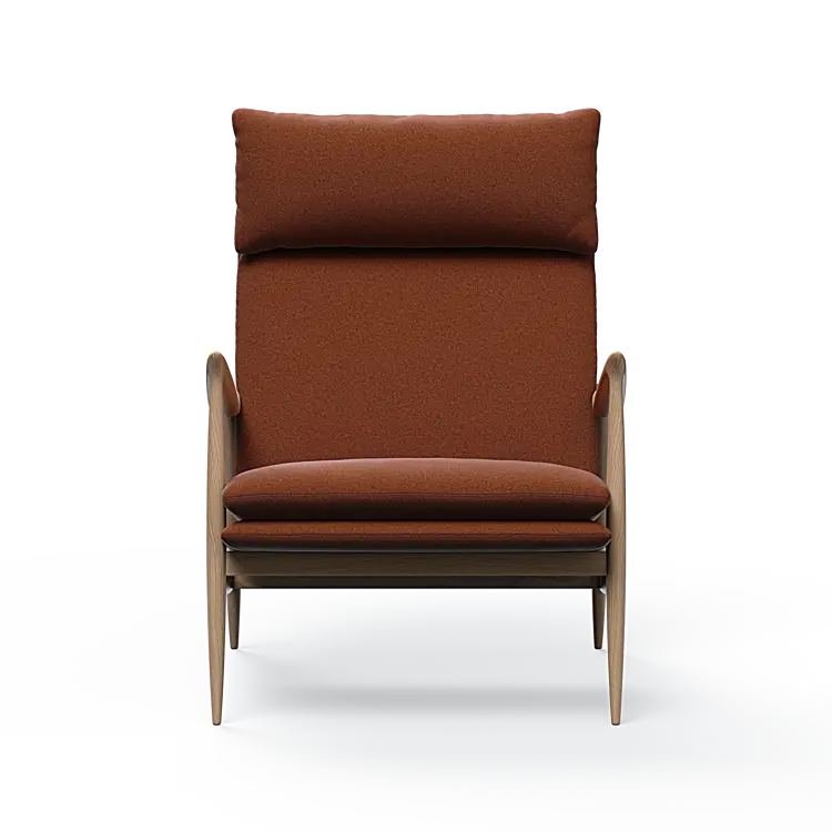 Oak Sessel mit Nackenstütze