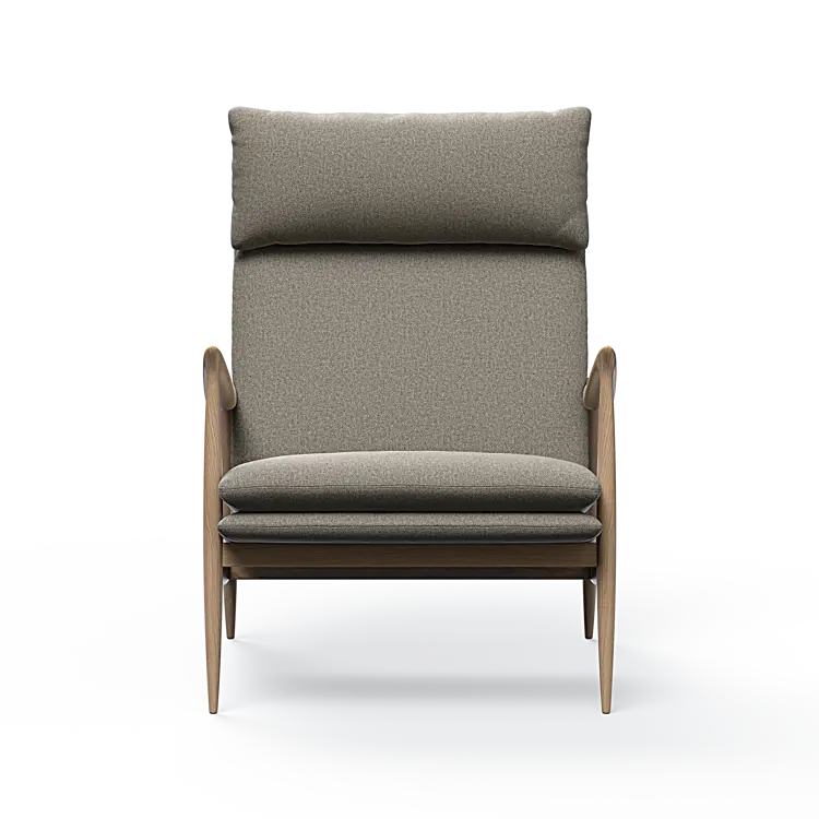 Oak Sessel mit Nackenstütze