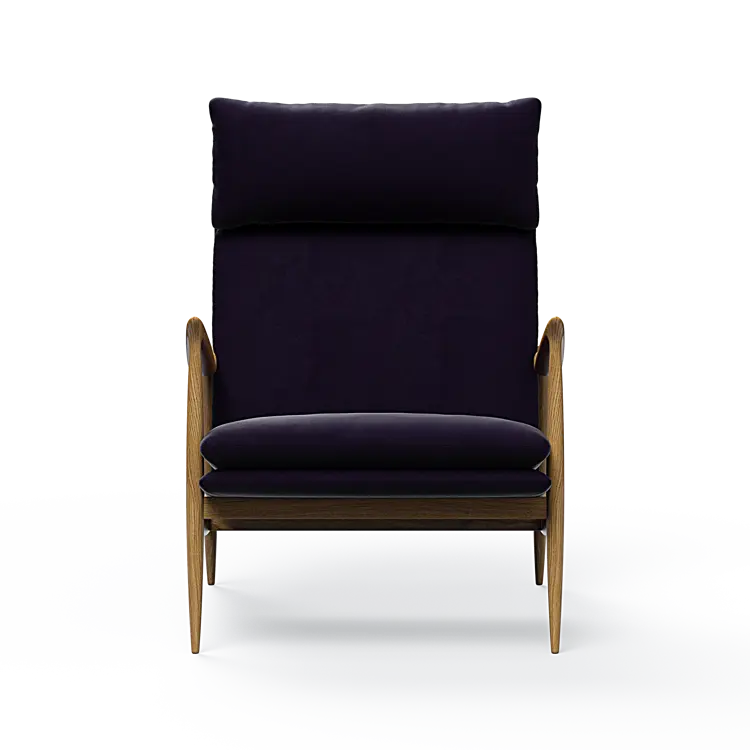 Oak Sessel mit Nackenstütze