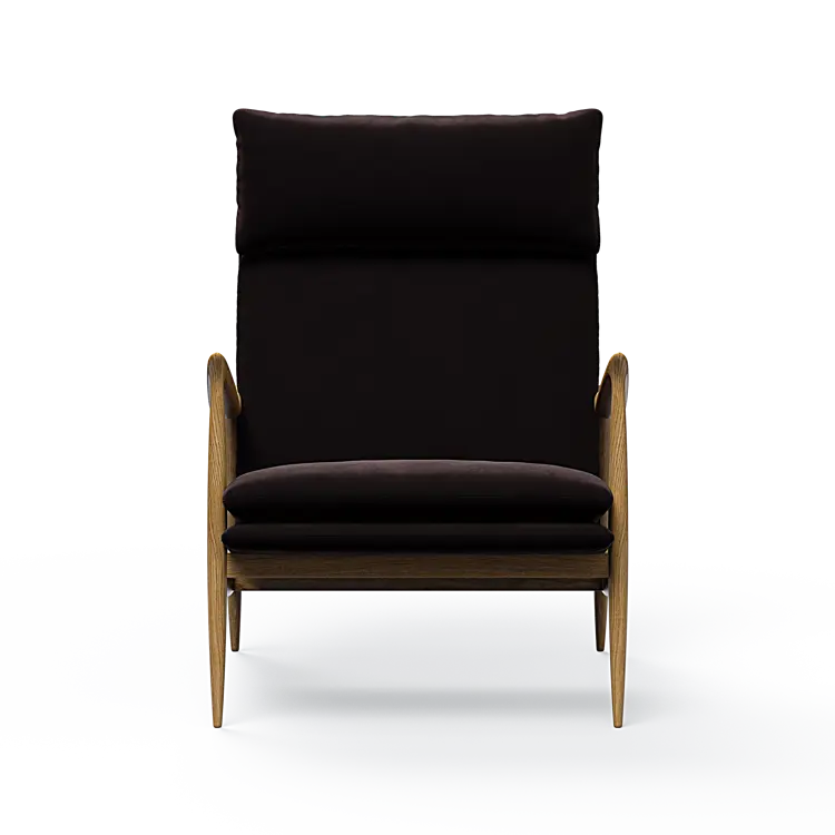 Oak Sessel mit Nackenstütze
