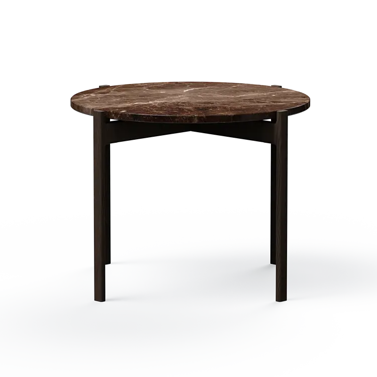 Ashler Couchtisch mit Steinplatte, Ø60