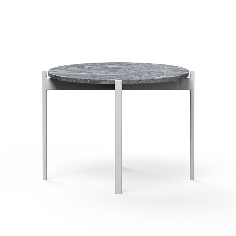 Ashler Couchtisch mit Steinplatte, Ø60